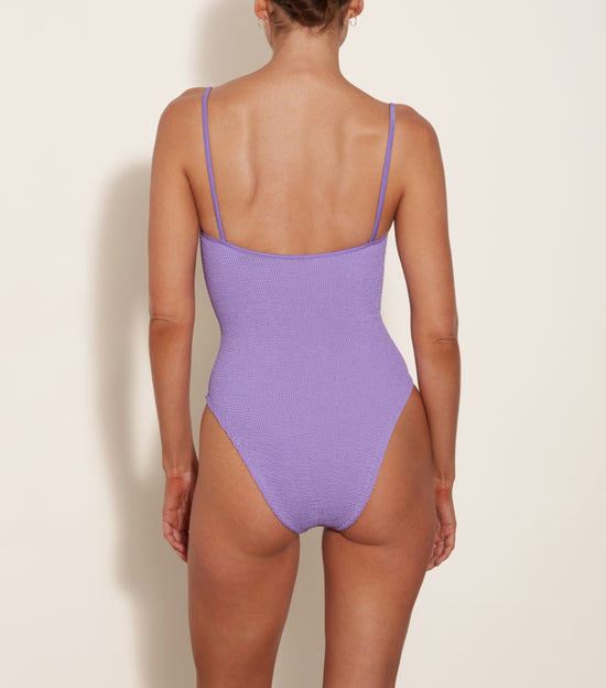 PAMELA LILAC CRINKLE SWIM