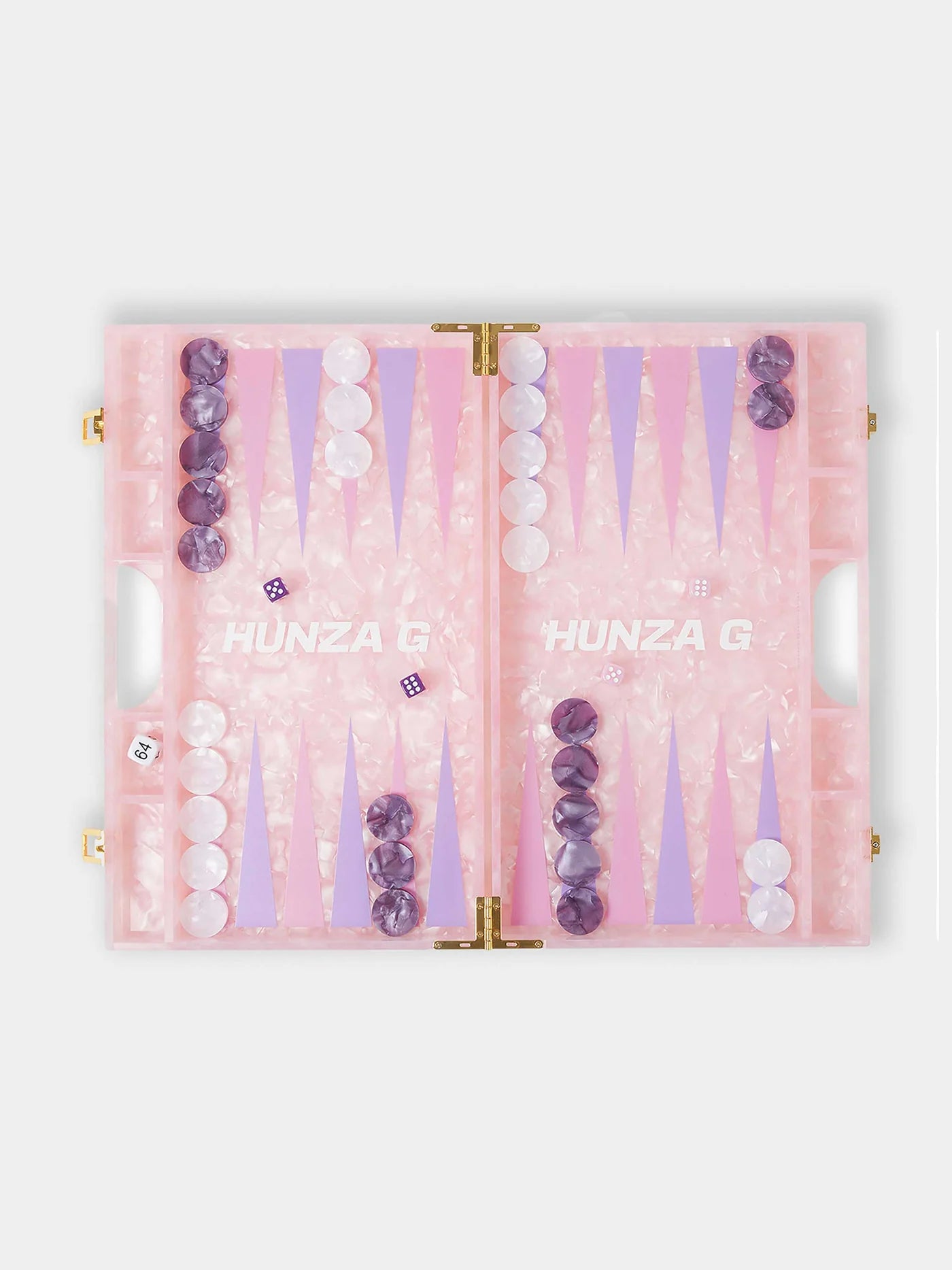 BACKGAMMON BOARD PINK – blondonboutique