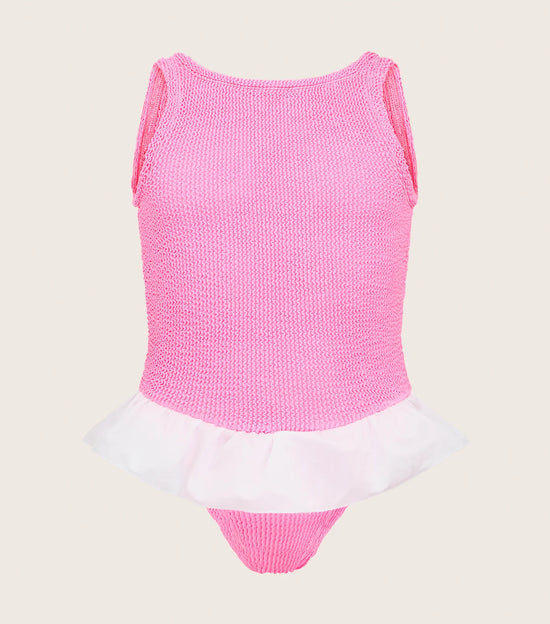 KIDS DENISE CRINKLE BUBBLEGUM SWIM