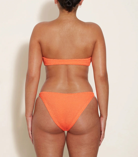 JEAN CRINKLE ORANGE BIKINI