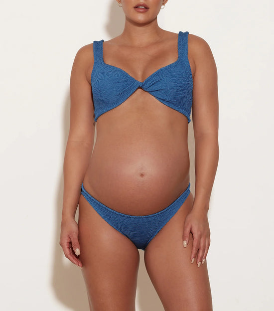 JUNO METALLIC DEMINI CRINKLE BIKINI