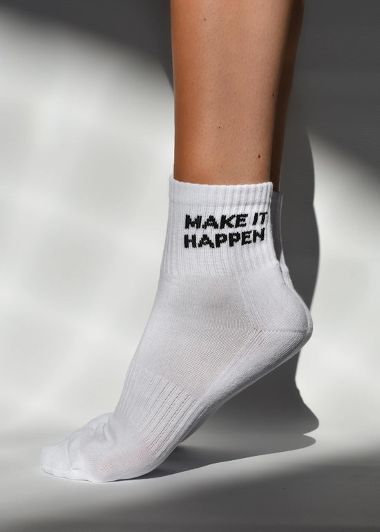 SOXYGEN "MAKE IT HAPPEN" MINI SOCKS - Comes in three colours