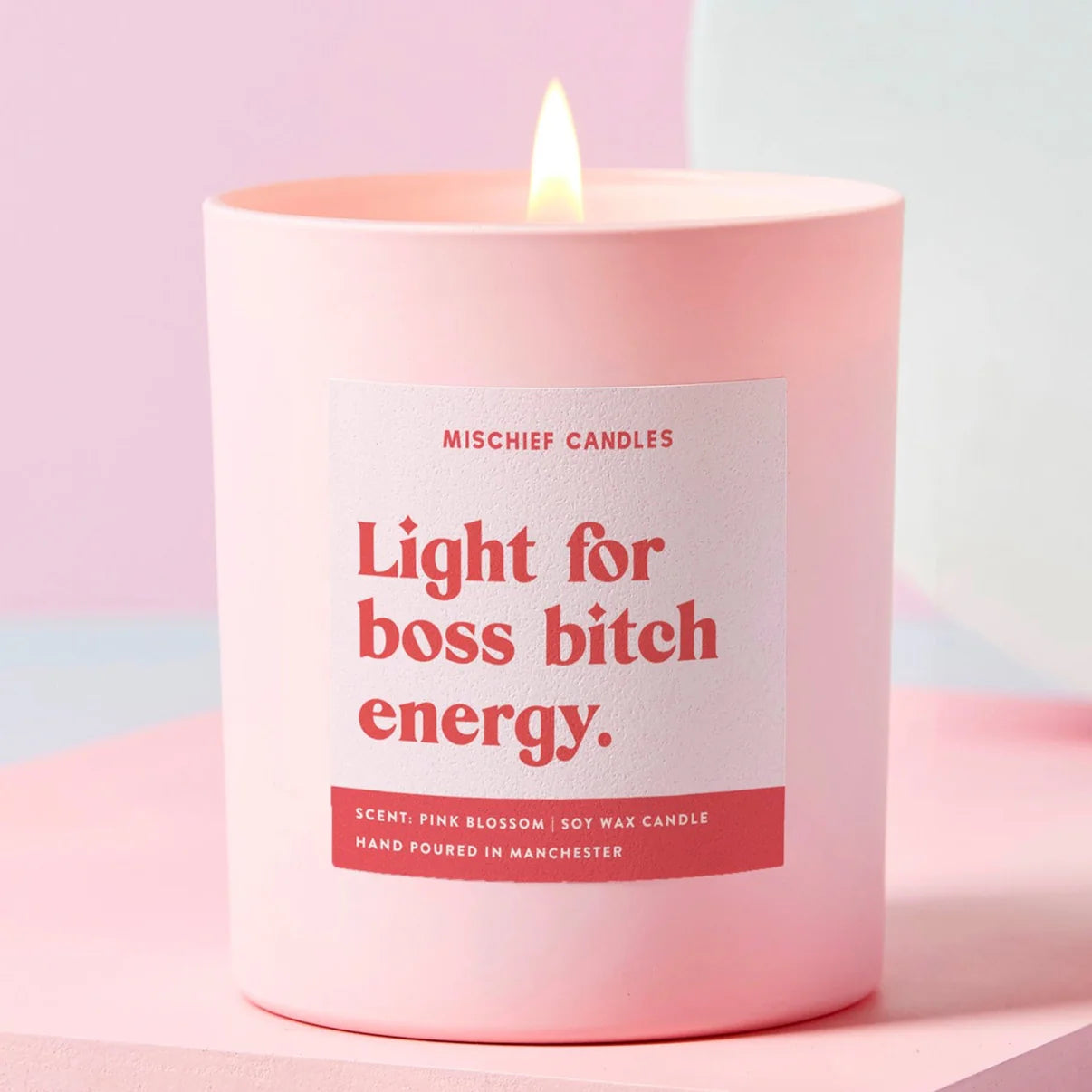 LIGHT FOR BOSS BITCH ENERGY CANDLE