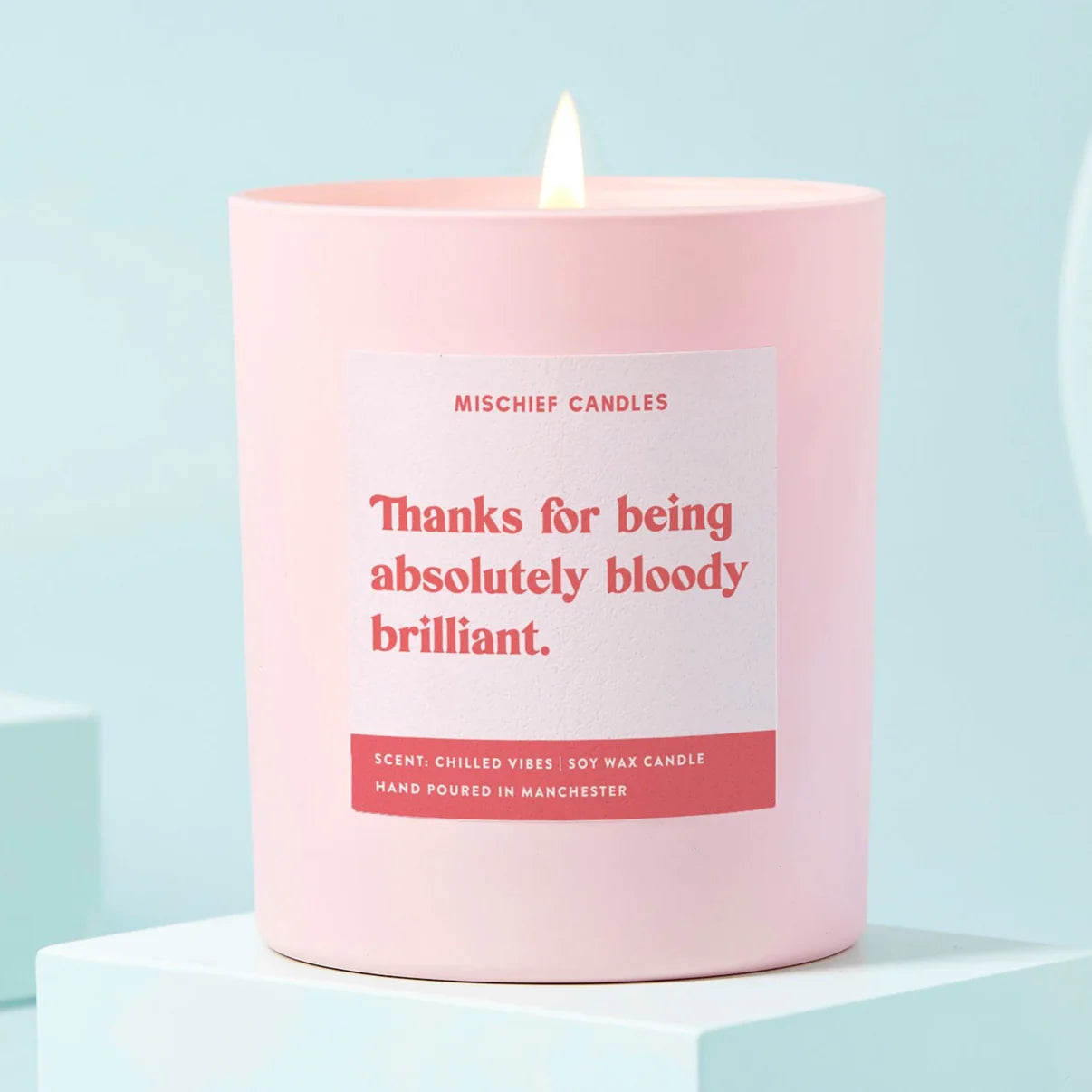 THANKS FOR BEING ABSOLUTELY BRILLIANT CANDLE