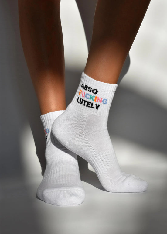 SOXYGEN "ABSO FUCKING LUTELY" MINI SOCKS