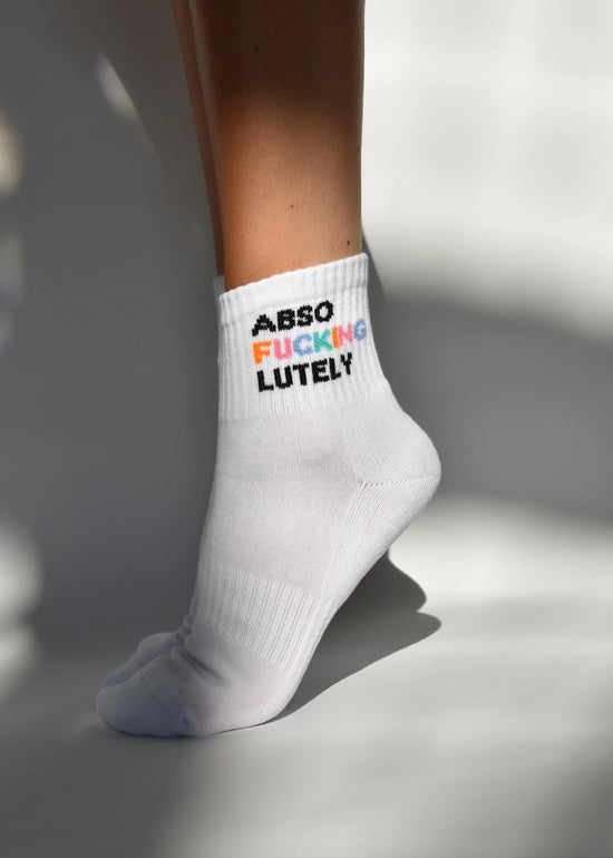 SOXYGEN "ABSO FUCKING LUTELY" MINI SOCKS