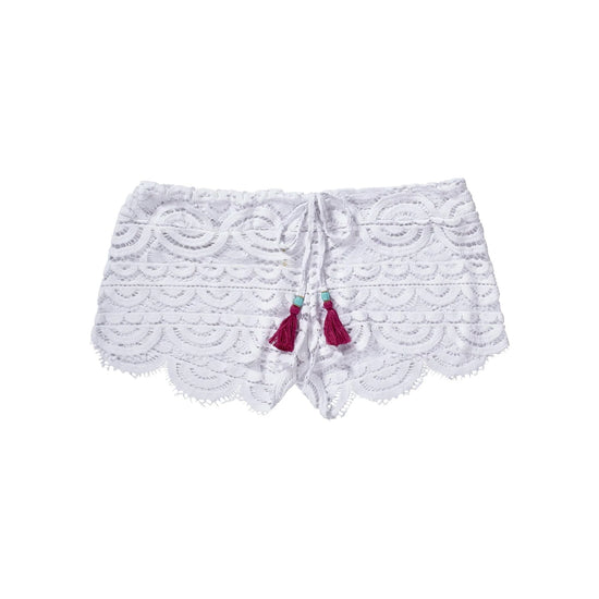 WATER LILY LACE LEXI SHORTS