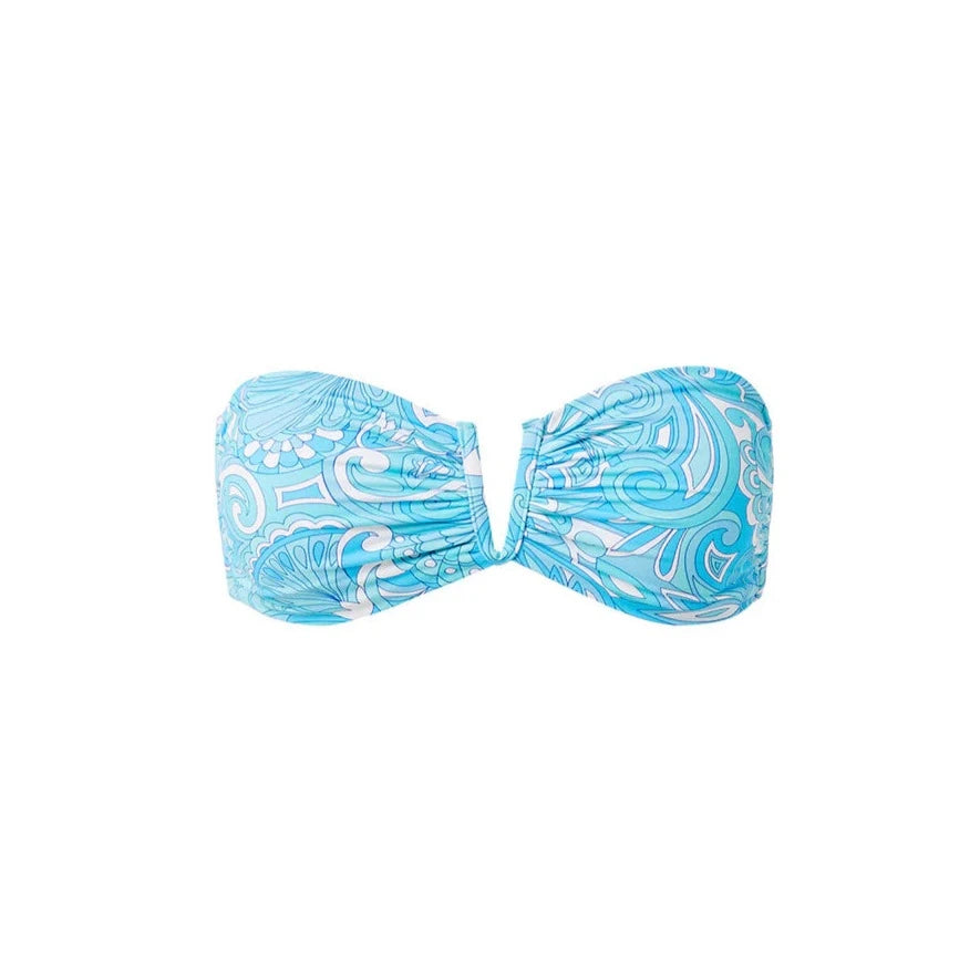 ALBA MIRAGE BLUE BIKINI TOP