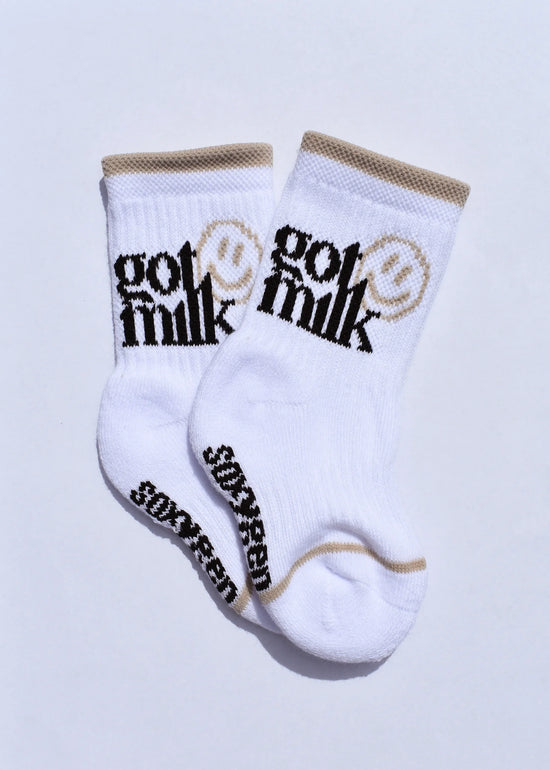 SOXYGEN 217 BABY GOT MILK SMILE SOCKS