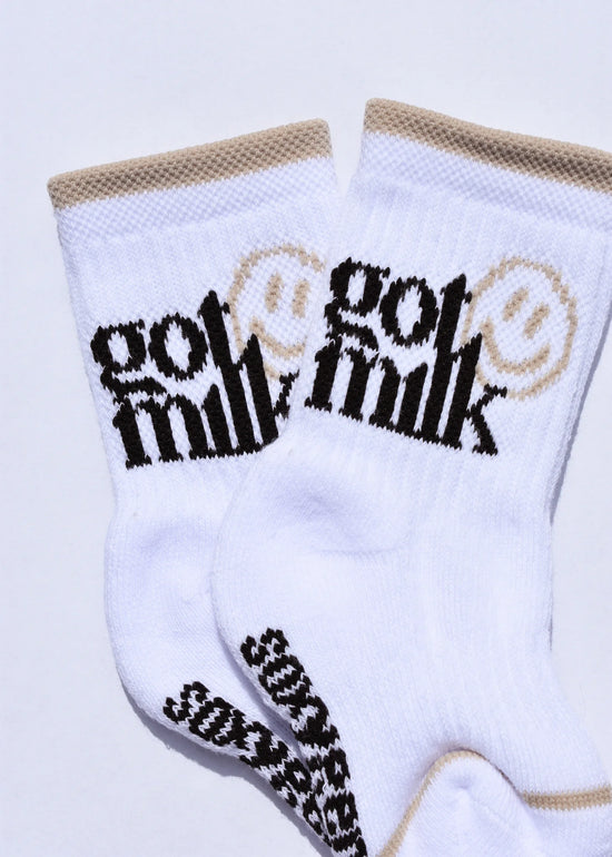 SOXYGEN 217 BABY GOT MILK SMILE SOCKS