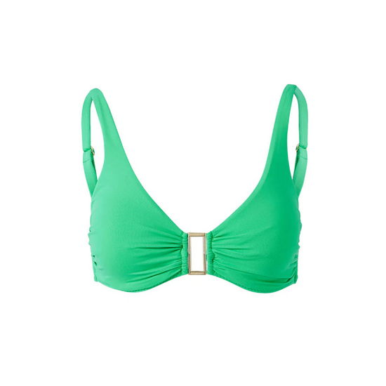 BEL AIR GREEN BIKINI TOP