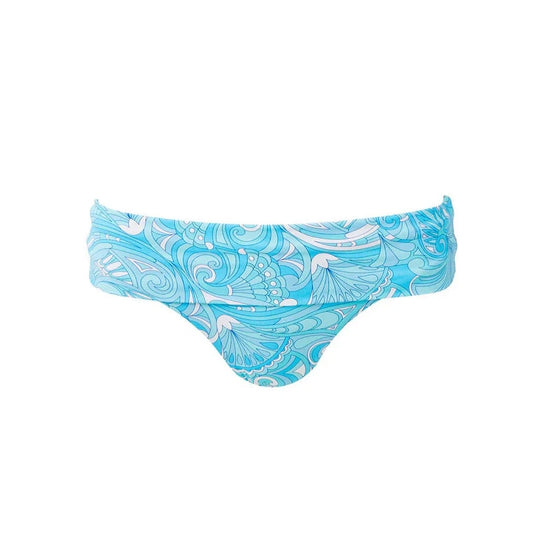 BRUSSELS MIRAGE BLUE BIKINI BOTTOMS