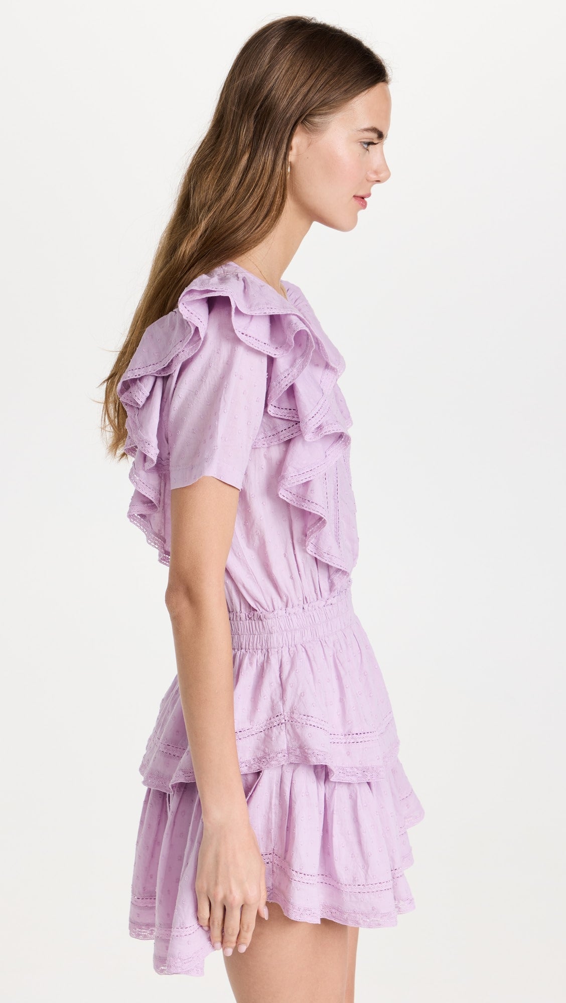 LoveShackFancy Natasha Wisteria Dress