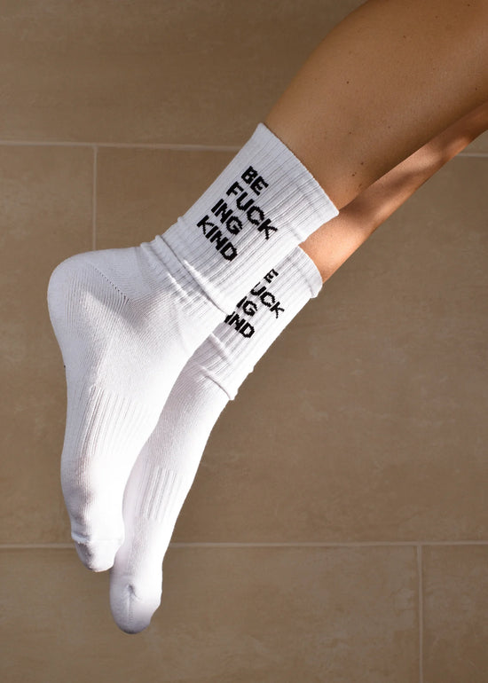 SOXYGEN "BE FUCKING KIND" CLASSIC SOCKS