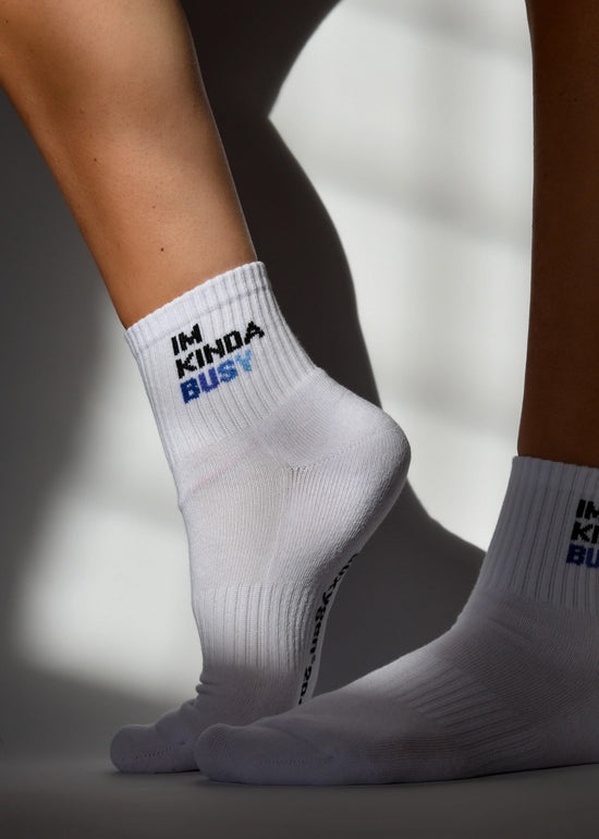 SOXYGEN "IM KINDA BUSY" MINI SOCKS.