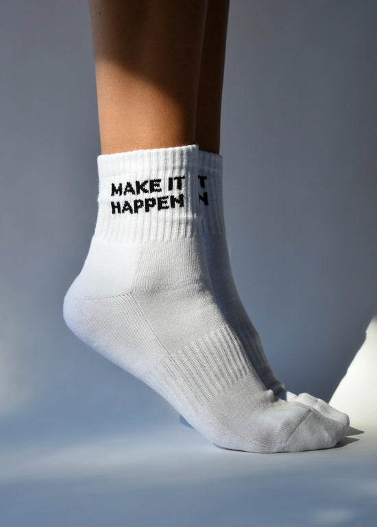 SOXYGEN "MAKE IT HAPPEN" MINI SOCKS - Comes in three colours